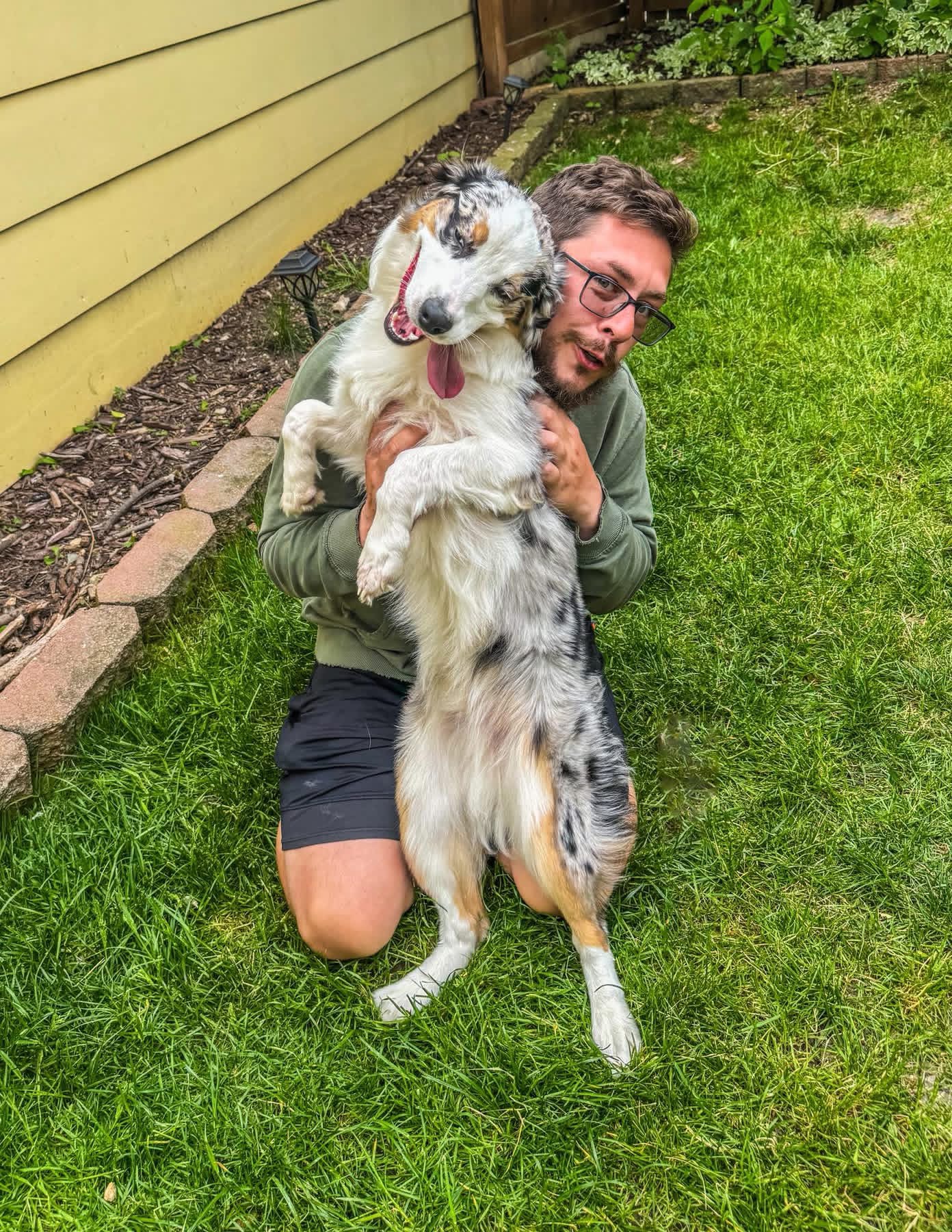 Dog obedience training Milwaukee WI with owner and happy dog
